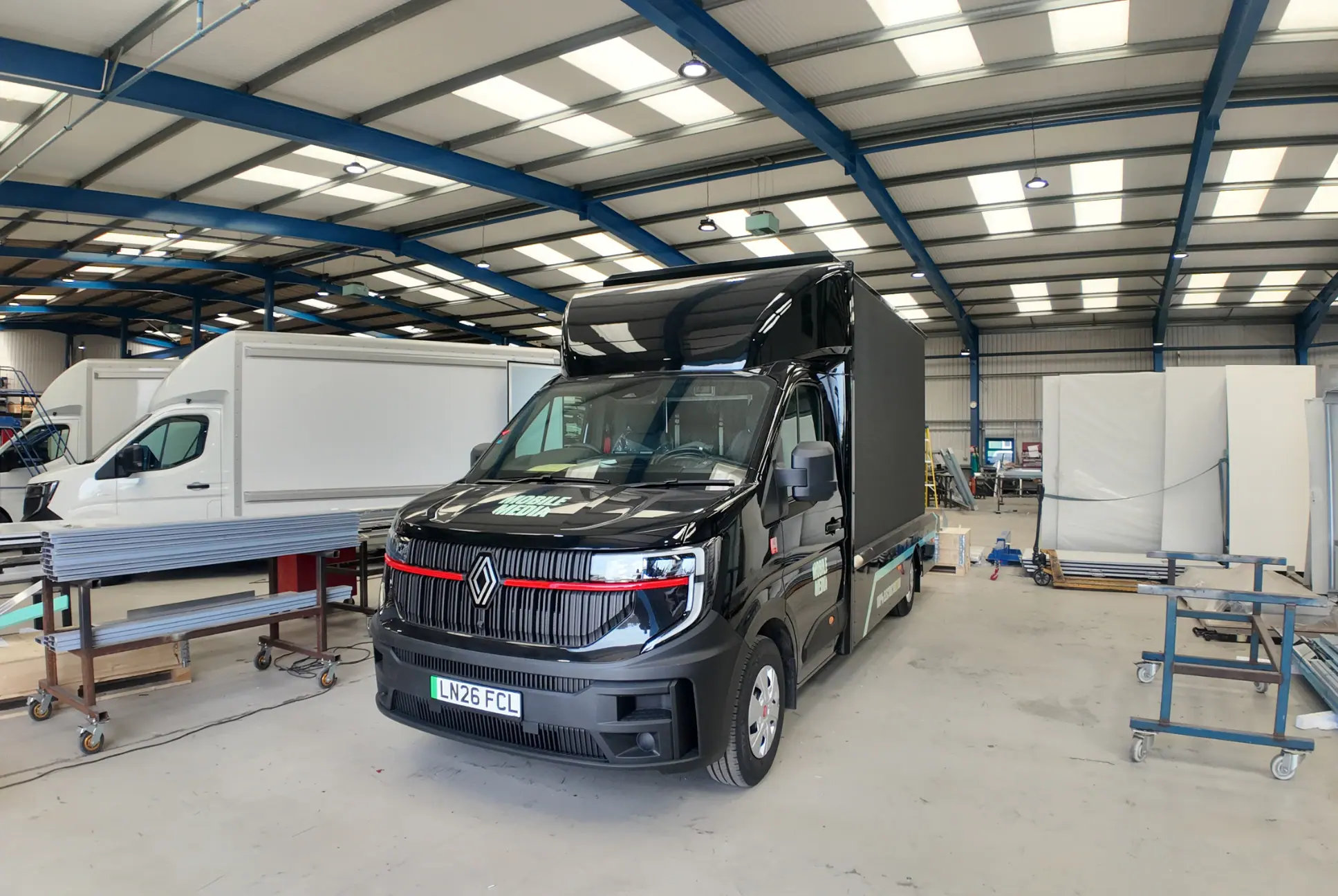 Horton Commercials Delivers Bespoke Electric DigEVan Builds for Mobile Media